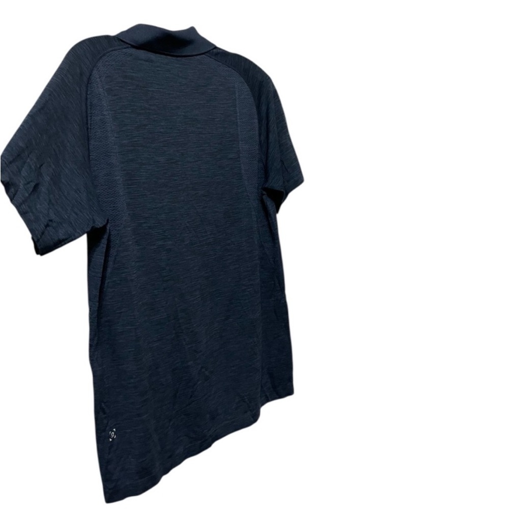 Lululemon vent tech polo shirt men’s size M blue train office travel - Picture 7 of 16